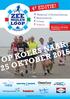 OP KOERS NAAR 25 OKTOBER 2015