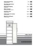 Gebrauchsanleitung Seite 2 Gewerbe-Kühlschrank Operating instructions Page 6 Commercial refrigerator Gebruiksaanwijzing Pagina 10