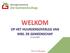 2. Onderhoudsbeleid en onderhoudswerkzaamheden 2012. 5. Ontwikkelingen in de sector en de gevolgen voor WBSG