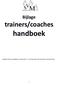 Bijlage trainers/coaches handboek
