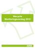 Wecycle Monitoringsverslag 2012