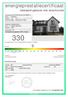 330 De energiescore laat toe om de energiezuinigheid van woningen te vergelijken.