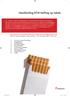 Handleiding BTW-heffing op tabak.