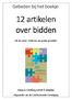 12 artikelen over bidden