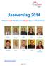 Jaarverslag 2014 Cliëntenraad Stichting ZorgSaam Zeeuws-Vlaanderen