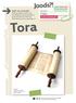Tora TORA SCHOOLOPDRACHT. Torarol Vervaardiger: onbekend Materiaal: perkament, hout Jaartal: onbekend