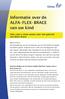Informatie over de ALFA-FLEX-BRACE van uw kind