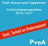 PvdA Hoogezand-Sappemeer Verkiezingsprogramma 2014-2017