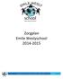 Zorgplan Emile Weslyschool 2014-2015