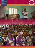 The Hunger Project Benin Jaaroverzicht 2013