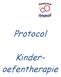 Protocol. Kinderoefentherapie