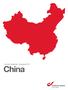 China. Country factsheet - Augustus 2013