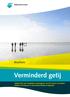 Verminderd getij Verkenning naar mogelijke maatregelen om het verlies van platen, slikken en schorren in de Oosterschelde te beperken