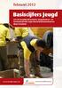 Basiscijfers Jeugd. februari 2012. van de jeugdwerkloosheid, stageplaatsen- en leerbanenmarkt regio Noord-Kennemerland en West-Friesland