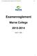 Examenreglement Marne College 2013-2014