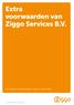 Extra voorwaarden van Ziggo Services B.V.