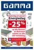 Zaterdag 23 januari. Energiedag. op alle Recticel en Rockwool isolatie * en alle LED verlichting (inclusief LED lampen)