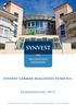 synvest german realestate fund n.v. Jaarrekening 2012 beleggen in duits woning en winkel vastgoed