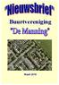 Buurtvereniging. Maart 2010. Blad 1