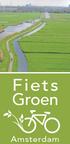 Fiets Groen. Amsterdam