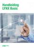 Handleiding LYNX Basic