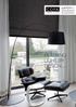 expert in windowfashion & sunprotection FILTERING LIGHT BY DESIGN...
