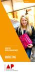 Academiejaar 2014/2015. bachelor Bedrijfsmanagement. Marketing. Artesis Plantijn Hogeschool Antwerpen