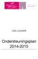 CSG LIUDGER Ondersteuningsplan 2014-2015 0