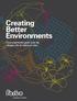 Creating Better Environments. Duurzaamheid gaat over de dingen die je niet kunt zien