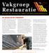 4/2008 DE JEUGD EN DE TOEKOMST NIEUWS EN INFORMATIE VANUIT DE RESTAURATIEPRAKTIJK WWW.VAKGROEPRESTAURATIE.NL