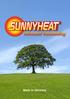 INNOVATIE IN SUNNYHEAT