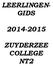 LEERLINGEN- GIDS 2014-2015 ZUYDERZEE COLLEGE NT2