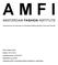 A M F I AMSTERDAM FASHION INSTITUTE