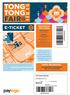 E-TICKET MALIEVELD DEN HAAG. 54 e. MEER INFORMATIE: www.tongtongfair.nl info@tongtong.nl. .tongtong.nl. www. Malieveld. 54e Tong Tong Fair