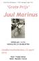 Grote Prijs Juul Marinus 1.12/IC2 zaterdag 23 april 2016. Grote Prijs. Juul Marinus INTERCLUB 1.12/IC2 VOOR ELITES Z/C EN BELOFTEN