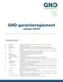 GND garantiereglement versie 2016