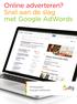 Online adverteren? Snel aan de slag met Google AdWords