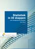 Statistiek in 20 stappen voor management en economie