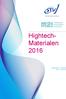Hightech- Materialen 2016