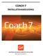 COACH 7 INSTALLATIEHANDLEIDING