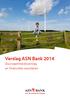 Verslag ASN Bank 2014. Duurzaamheidsverslag en financiële resultaten