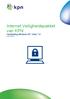 Internet Veiligheidspakket van KPN Handleiding Windows XP, Vista, 7,8 Versie 13.04.19