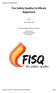 Fire Safety Quality Certificate Reglement