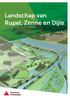 Landschap van. Landschapsbeeld biodiversiteit. Rupel, Zenne en Dijle