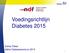 Voedingsrichtlijn Diabetes 2015