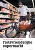 Fietsvriendelijke supermarkt