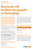 Recessie zet foodservicemarkt in beweging