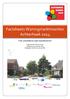 Factsheets Woningmarktmonitor Achterhoek 2014