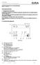 KNX/EIB Voedingseenheid 640 ma onderbrekingsvrij. 1 Veiligheidsinstructies. 2 Constructie apparaat. Best.nr. : 1079 00. Bedieningshandleiding