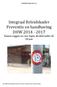 Integraal Beleidskader Preventie en handhaving DHW 2014-2017 Samen zeggen we nee tegen alcohol onder de 18 jaar